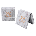 Marble Style Single Colour Makeup Eyeshadow Palette Packaging Paper Box